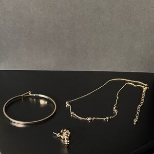 LC Lauren Conrad - Rose Gold Jewelry Set